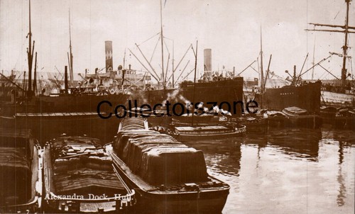 Hull barges alexandra - barges, dock