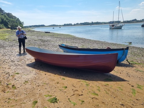Thames barge boat hull - ., £1900