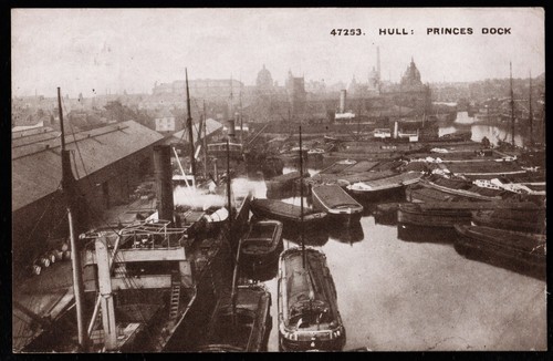 Prince dock barges and - dock,