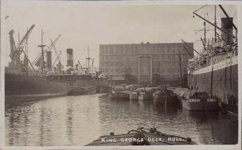 Hull king george dock - george,